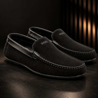 VIRTUOSO SCAMOSCIATO - Black Suede