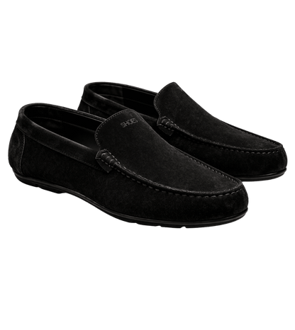 VIRTUOSO SCAMOSCIATO - Black Suede