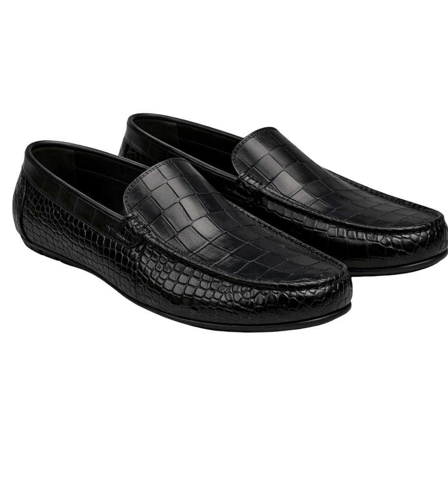 VIRTUOSO ALLIGATOR -Black