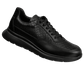FERRUCCIO PYTHON- Black Leather Sneakers