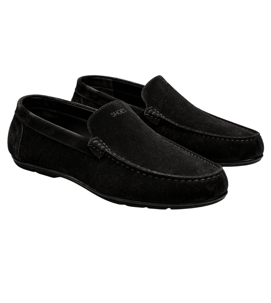 VIRTUOSO SCAMOSCIATO - Black Suede