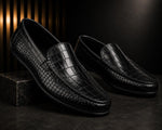 VIRTUOSO ALLIGATOR -Black