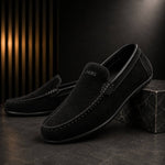 VIRTUOSO SCAMOSCIATO - Black Suede